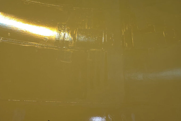 interior sandblasting painting storage tanks